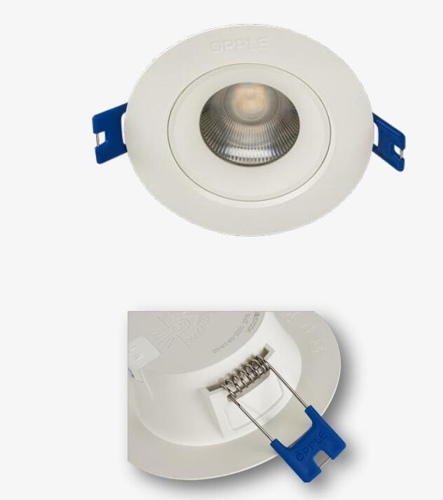 歐普LED嵌入式筒燈皓居II防眩LED筒燈 4W 6W開孔75MM家居房地產(chǎn)